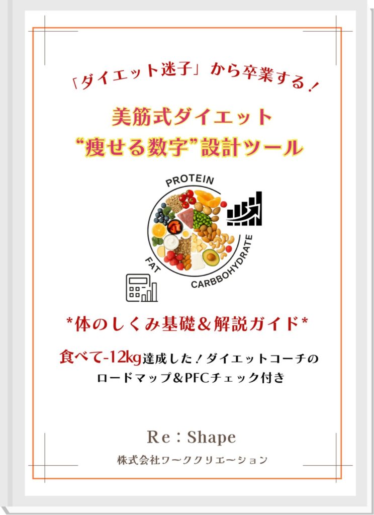 美筋式ダイエット│痩せる数字設計ツール解説ガイド
